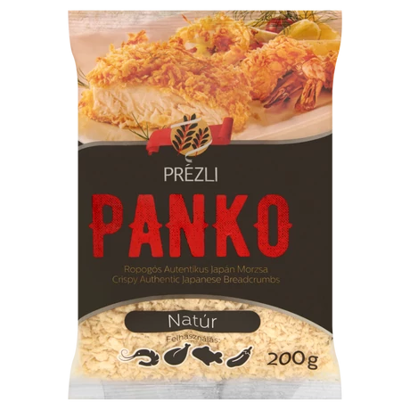 Prézli Panko natúr ropogós autentikus japán morzsa 200 g