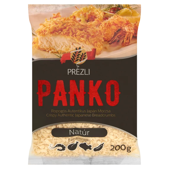 Prézli Panko natúr ropogós autentikus japán morzsa 200 g